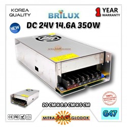 Power Supply Trafo Brilux DC 24V 14.6A | 350W (Super Quality)